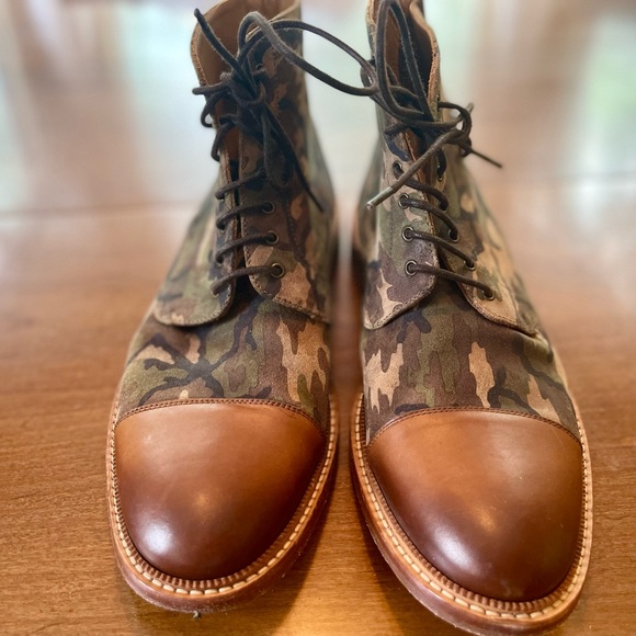 TAFT Camo boots with leather accents size 42 - Picture 10 of 15